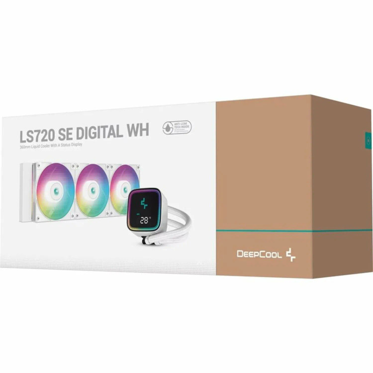 خنک کننده مایع پردازنده دیپ کول مدل Deep Cool LS720 SE DIGITAL White