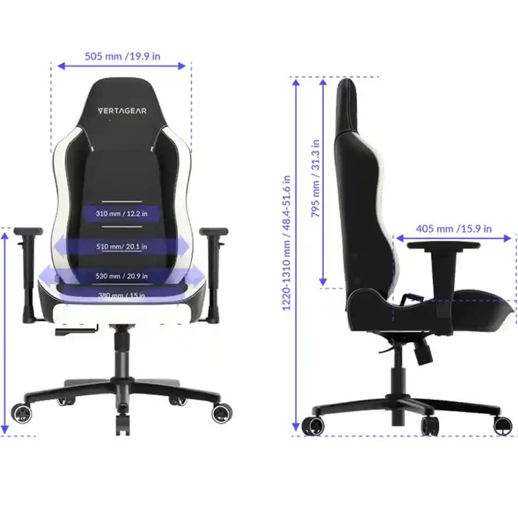 صندلی گیمینگ ورتاگیر مدل VERTAGEAR SL3800 Midnight Purple