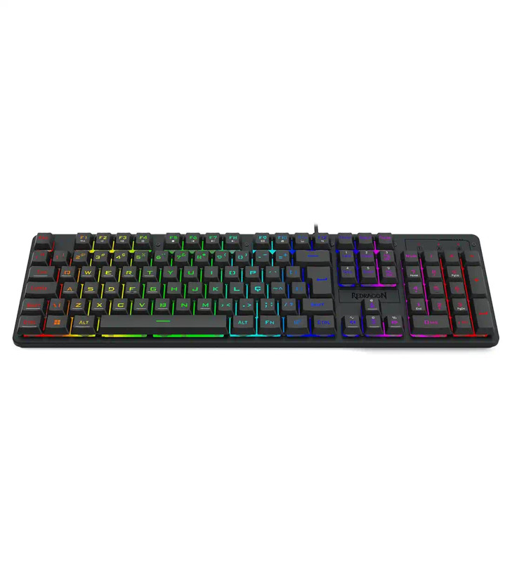 کیبورد ردراگون مدل Redragon K521 Rainbow Black