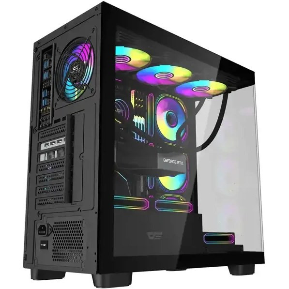 کیس دارک فلش مدل DarkFlash DS900G Black