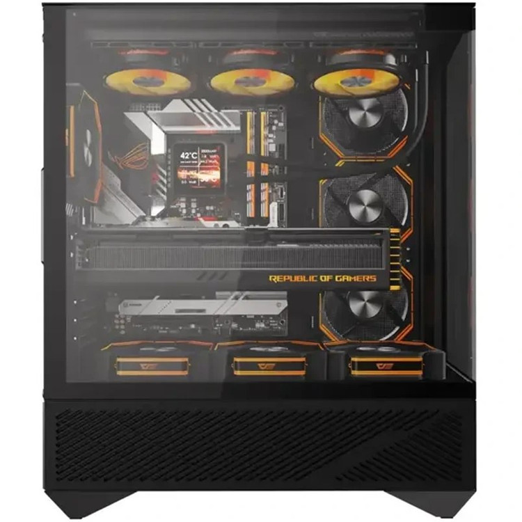 کیس دارک فلش مدل DarkFlash DY460 Black