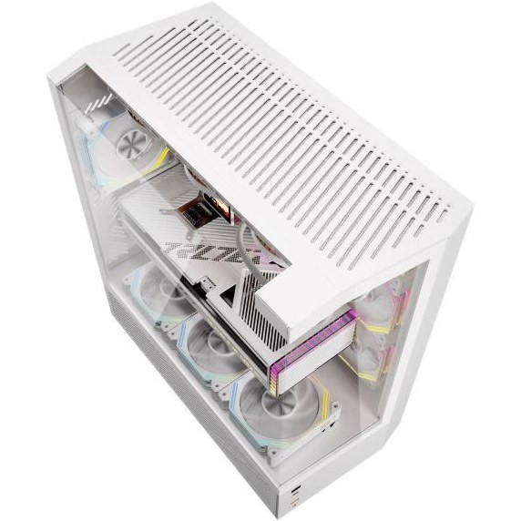کیس دارک فلش مدل DarkFlash DY460 White