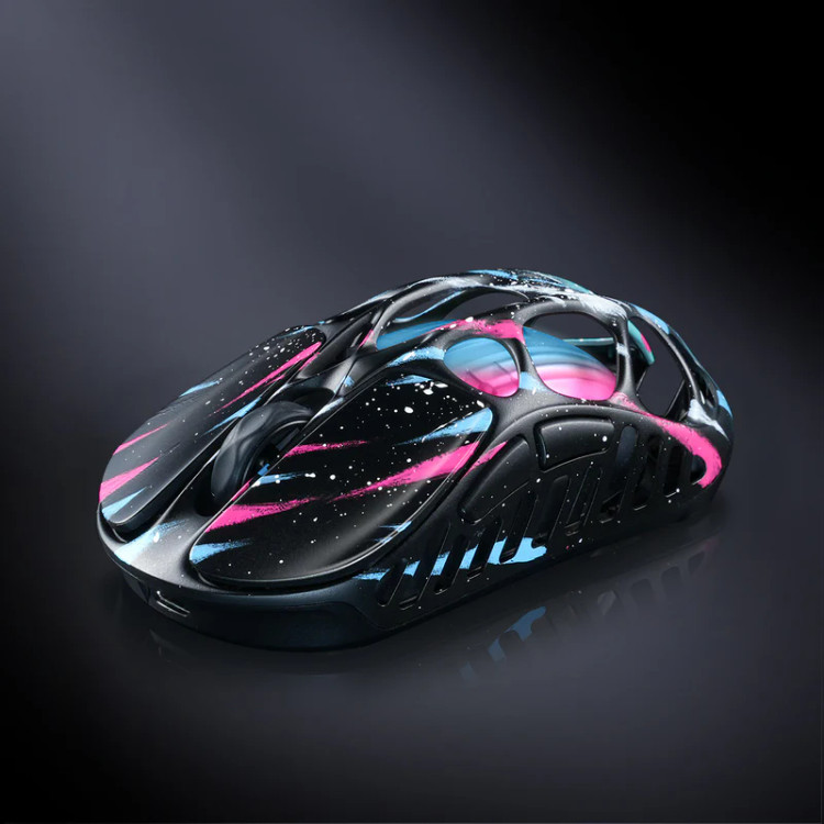 موس گیمینگ گراوا استار مدل Gravastar Mercury X Pro - Neon Graffiti 8K