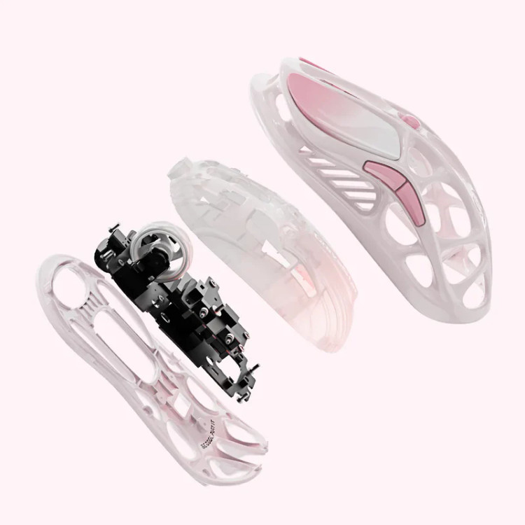 موس گیمینگ گراوا استار مدل Gravastar Mercury M1 Pro - Sakura Pink