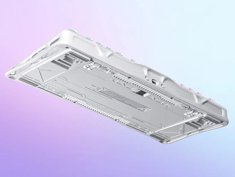 کیبورد گراوا استار مدل Gravastar Mercury K1 Lite - Crystal Aurora