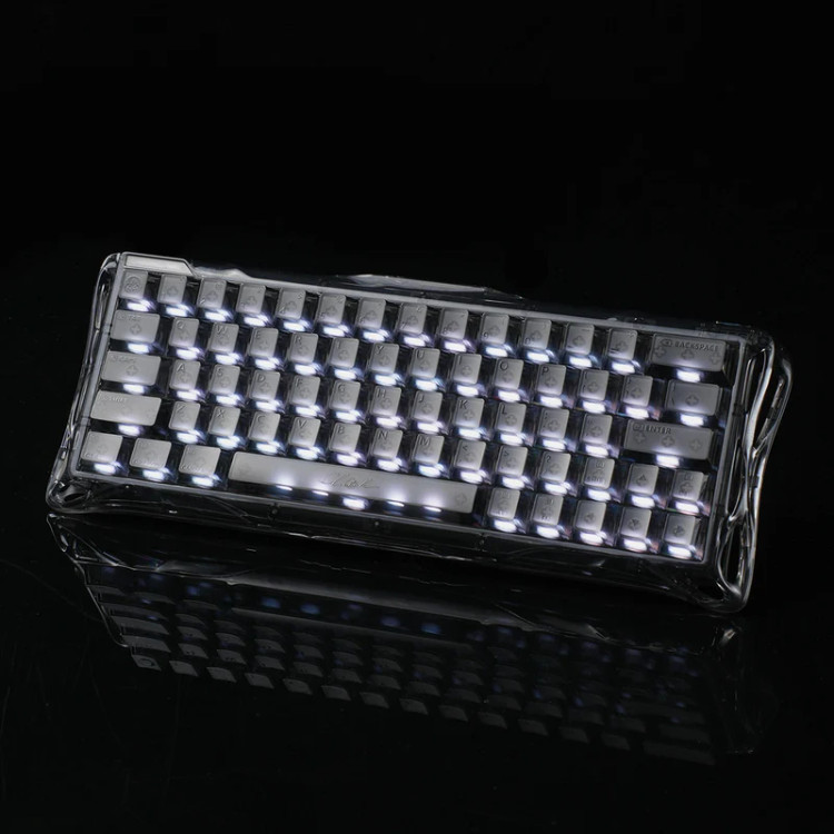 کیبورد گیمینگ گراوا استار مدل Gravastar Mercury V60 - Onyx Crystal