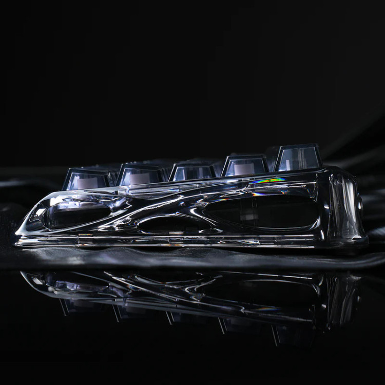 کیبورد گیمینگ گراوا استار مدل Gravastar Mercury V60 - Onyx Crystal