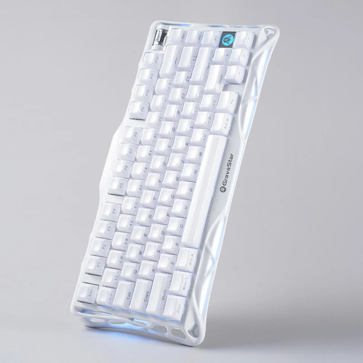 کیبورد گیمینگ گراوا استار مدل Gravastar Mercury K1 - White
