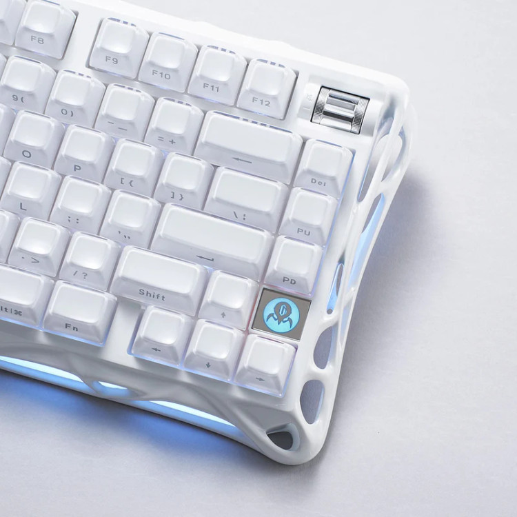کیبورد گیمینگ گراوا استار مدل Gravastar Mercury K1 - White