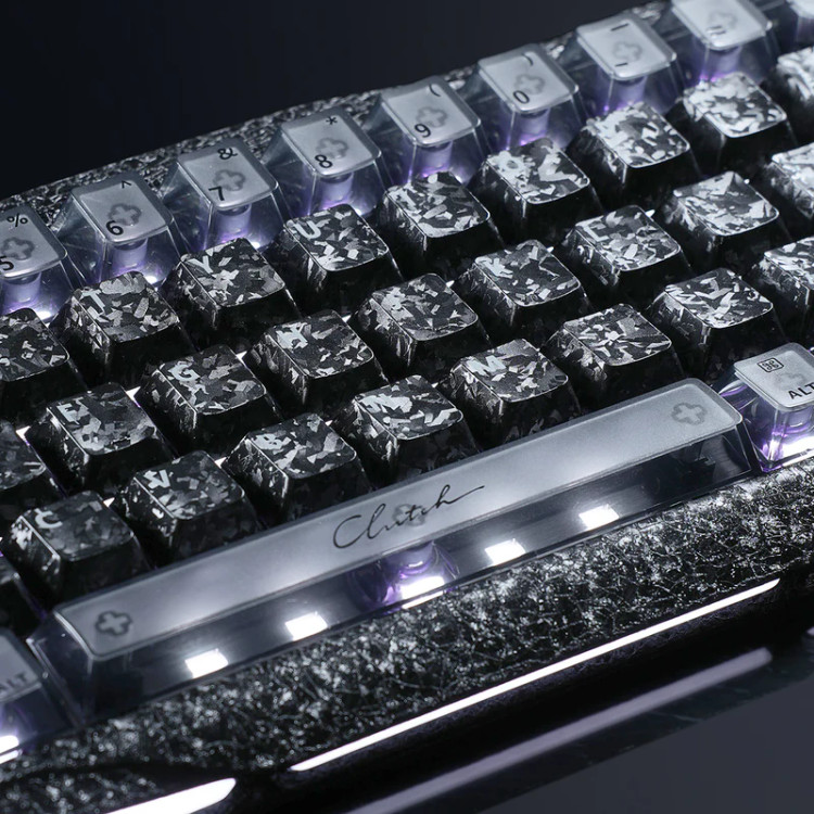 کیبورد گیمینگ گراوا استار مدل Gravastar Mercury V60 Pro - Cyber Frost Black