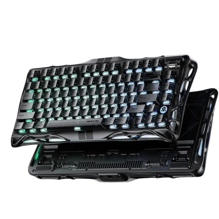 کیبورد گیمینگ گراوا استار مدل Gravastar Mercury V75 - Stealth Black