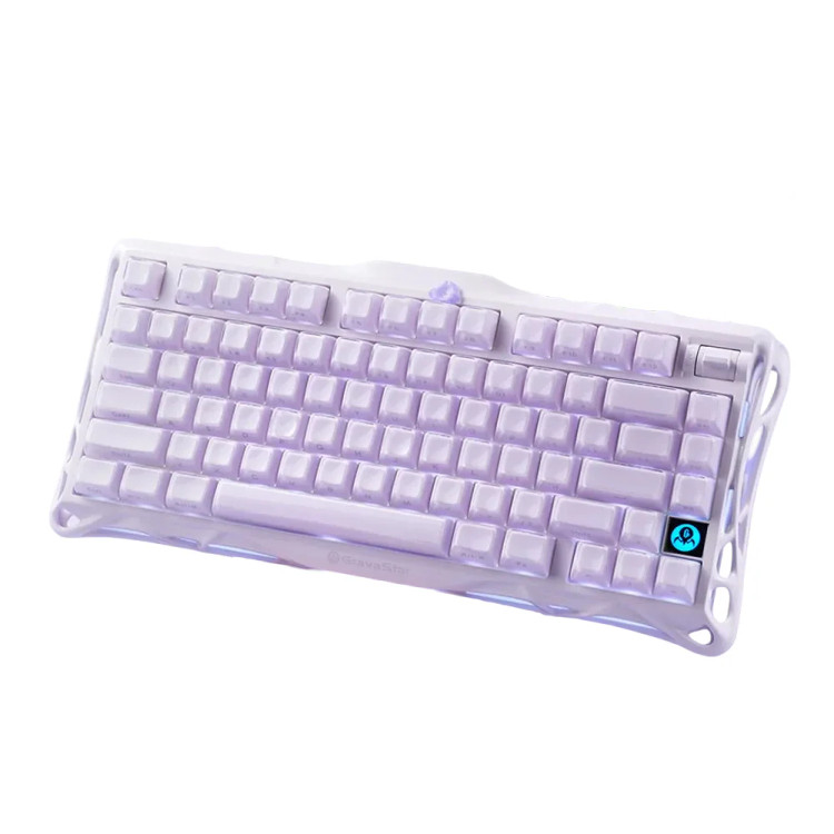 کیبورد گیمینگ گراوا استار مدل Gravastar Mercury K1 - Lavender Purple