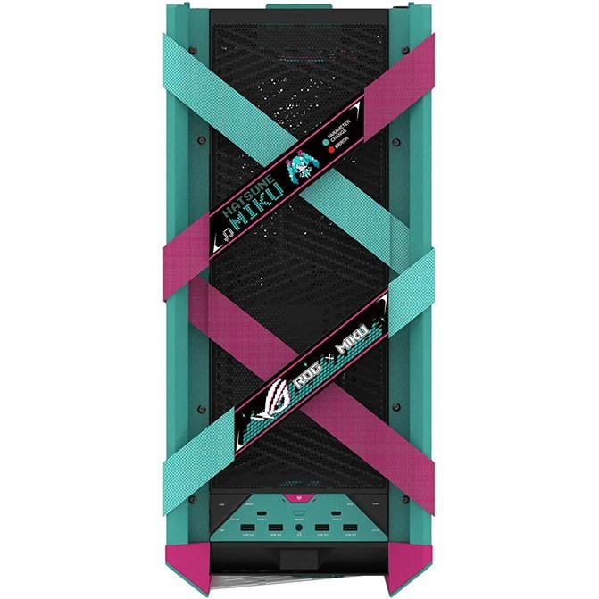 کیس گیمینگ ایسوس مدل ASUS ROG STRIX HELIOS GX601S Hatsune Miku Edition
