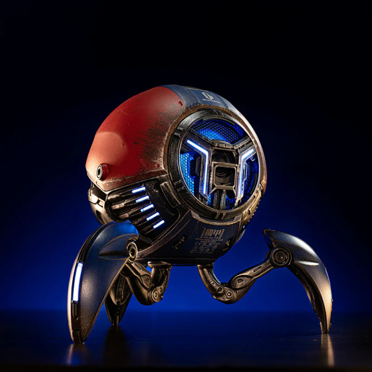 اسپیکر بلوتوثی گراوا استار مدل Gravastar Mars Pro G1 Pro Capitan Edition - Battle Worn Matte Blue