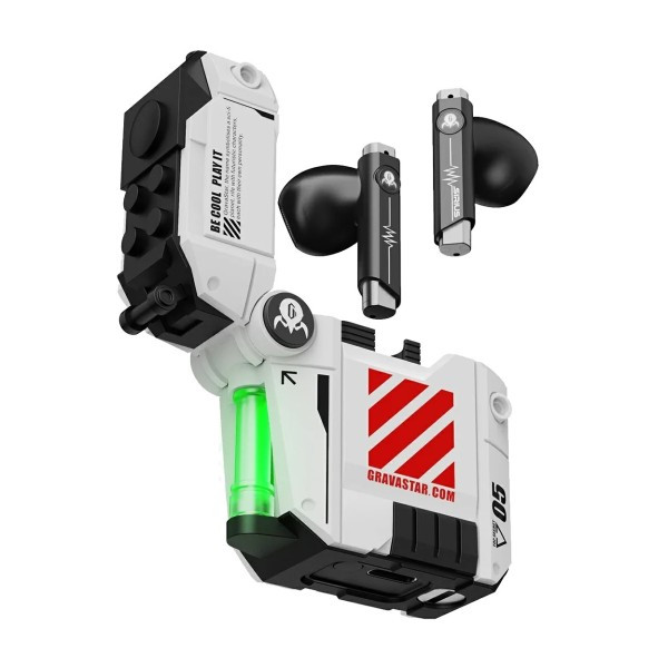 هندزفری بی سیم گراوا استار مدل Gravastar Sirius P5 Mecha V2 - White
