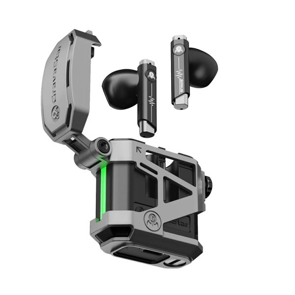 هندزفری بی سیم گراوا استار مدل Gravastar Sirius P5 Mecha V2 - Space Gray
