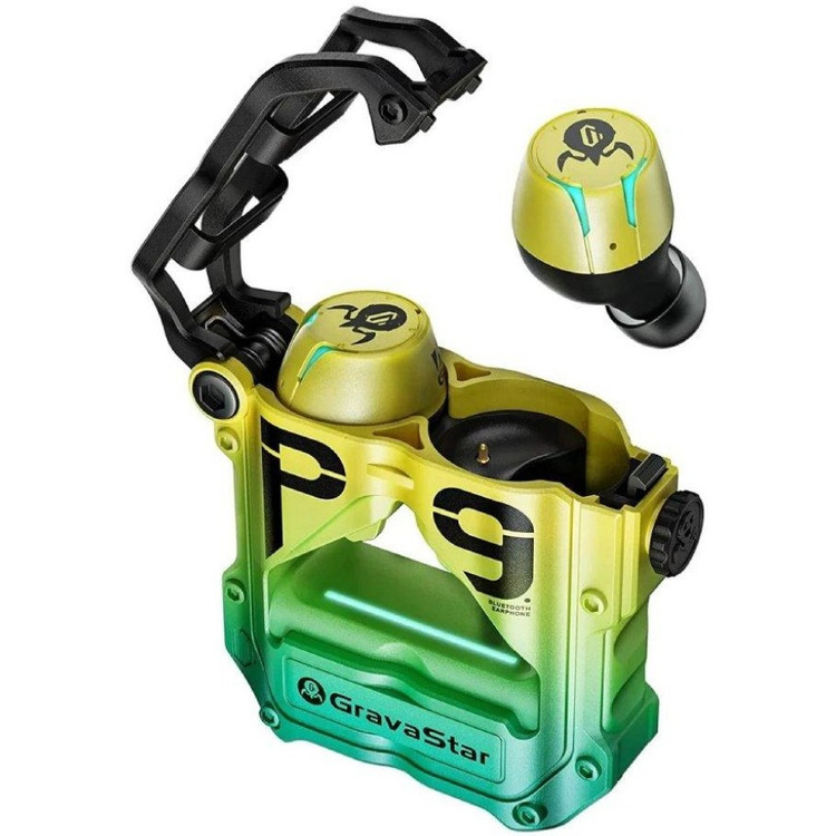 هندزفری بی سیم گراوا استار مدل Gravastar Sirius P7 - Neon Green