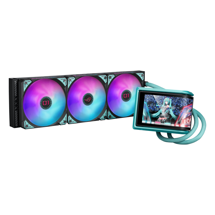 فن خنک کننده ایسوس مدل Asus RYUO IV 360 ARGB Hatsune Miku Edition