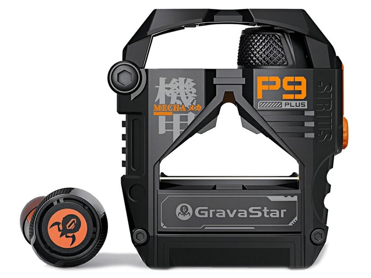 هندزفری بی سیم گراوا استار مدل Gravastar Sirius P9 Plus - Matte Black