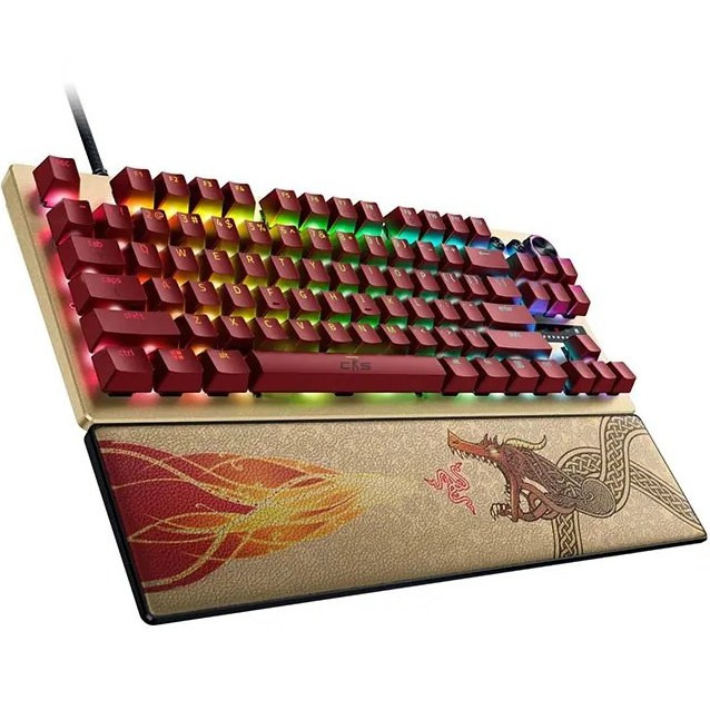 کیبورد ریزر مدل Razer Huntsman V3 Pro Tenkeyless Counter Strike 2 Edition