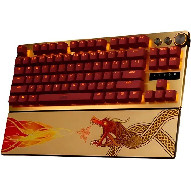 کیبورد ریزر مدل Razer Huntsman V3 Pro Tenkeyless Counter Strike 2 Edition