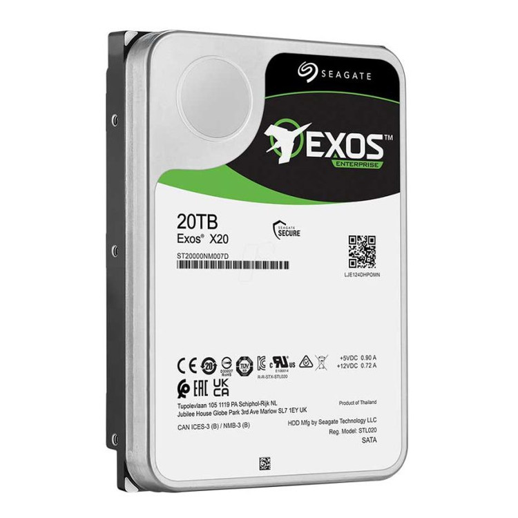 هارد اینترنال سیگیت اگروز مدل SeaGate Exos 20TB ST20000NM002H