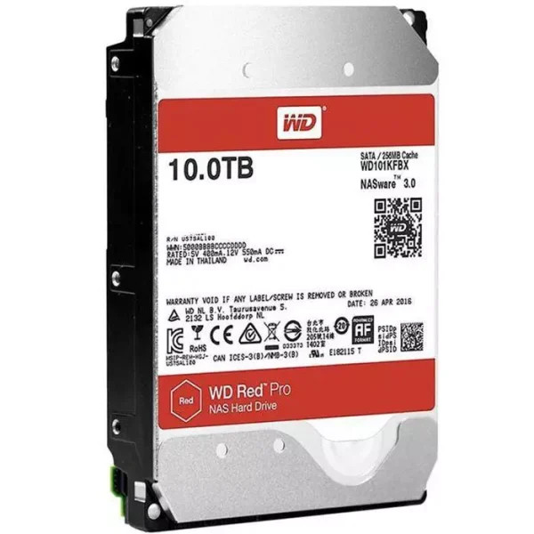 هارد اینترنال وسترن دیجیتال مدل Western Digital Red Plus 10TB WD100EFGX