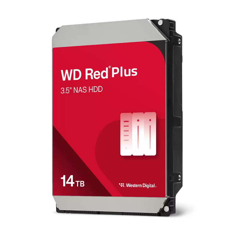 هارد اینترنال وسترن دیجیتال مدل Western Digital Red Plus 14TB WD140EFBX