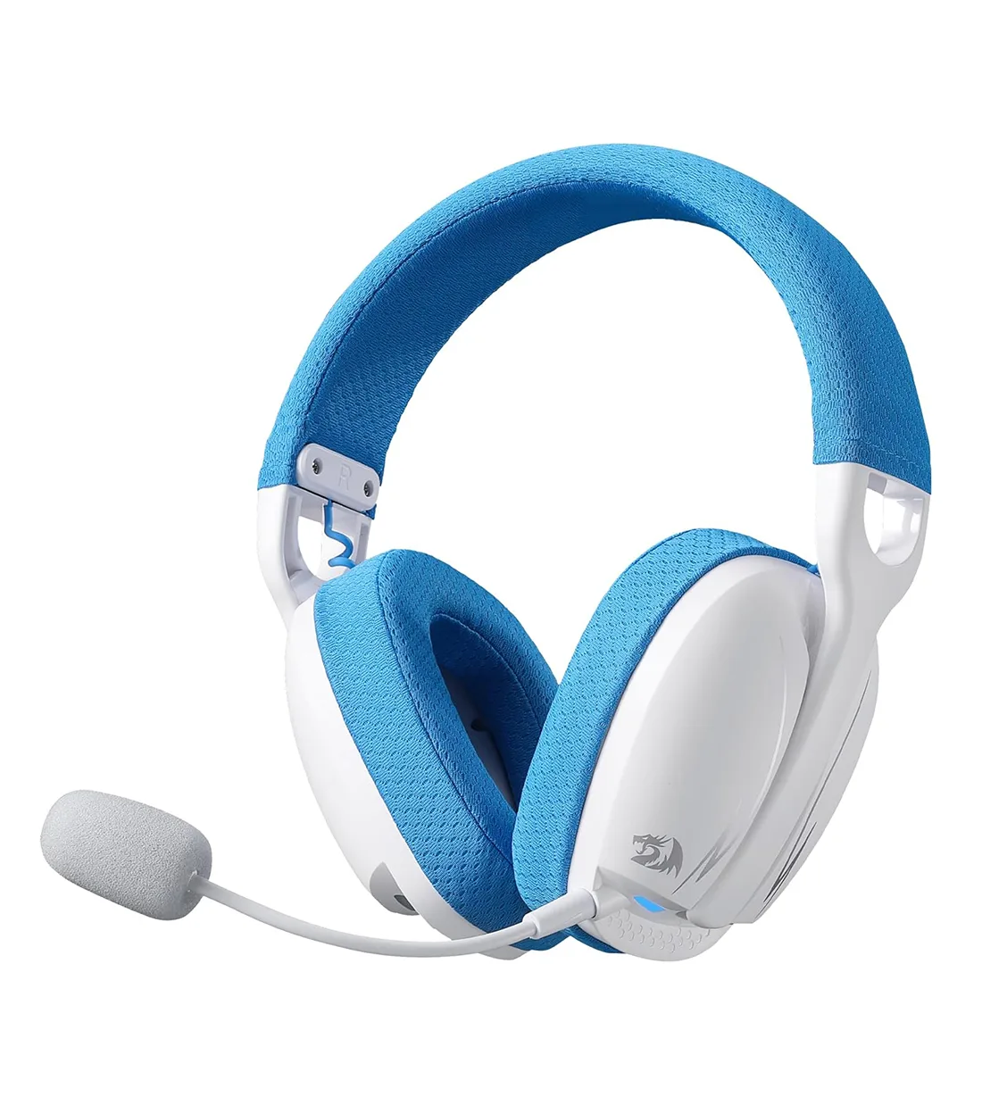 هدست ردراگون مدل Redragon Skuld H878 White-Blue Wireless