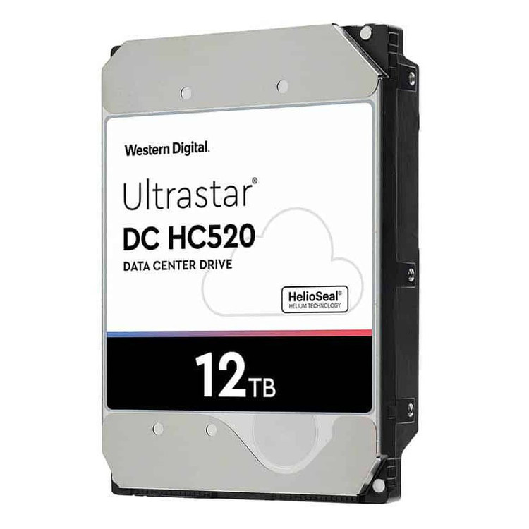 هارد اینترنال وسترن دیجیتال مدل Western Digital DC HC520 UltraStar 12TB SAS