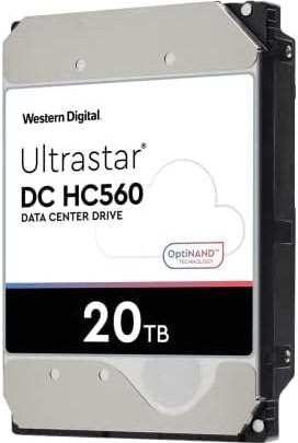 هارد اینترنال وسترن دیجیتال مدل Western Digital DC HC560 UltraStar 20TB SAS