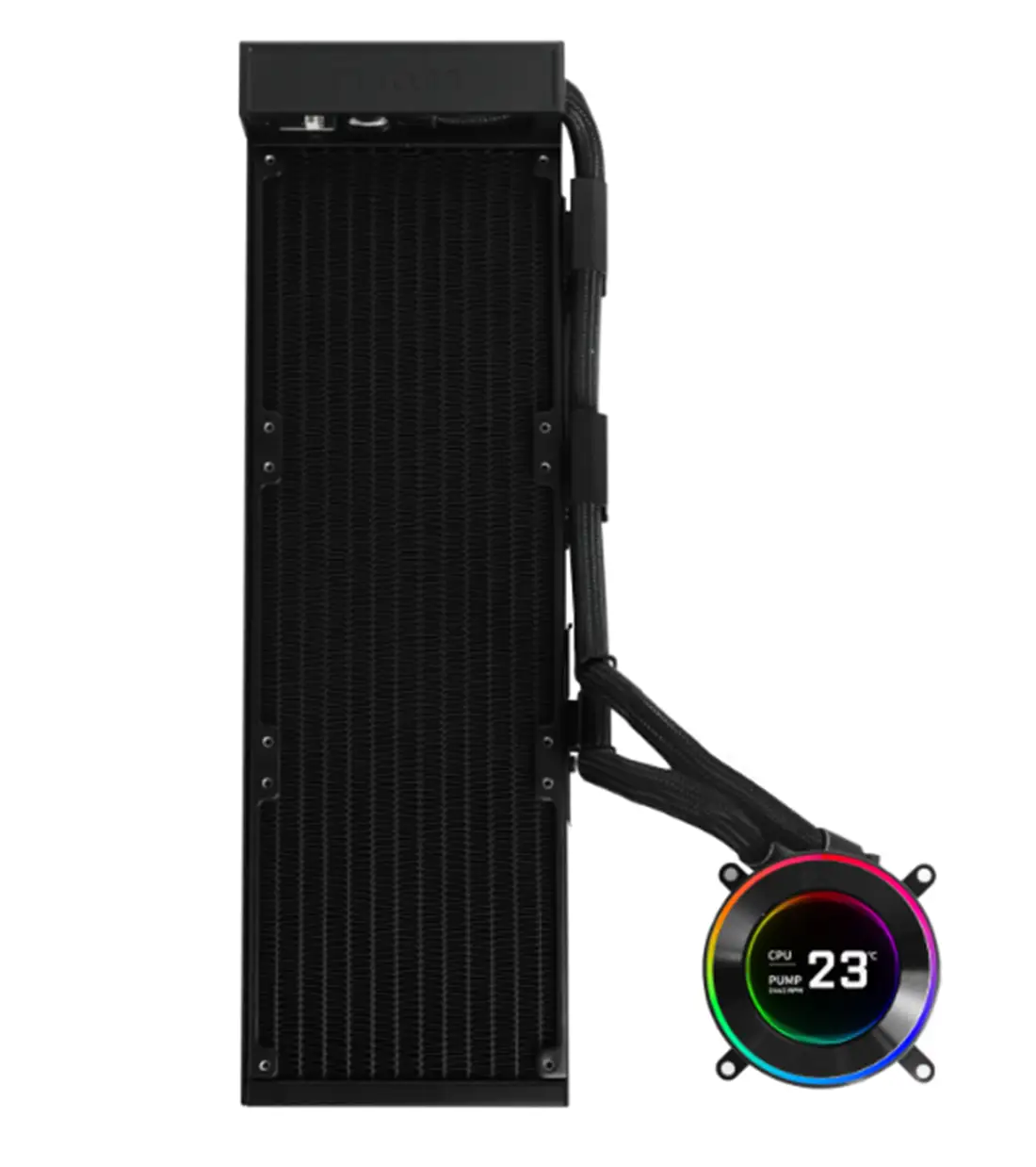 فن خنک کننده مایع پردازنده لیان لی مدل Lian Li HYDROSHIFT II LCD-C 360TL Black