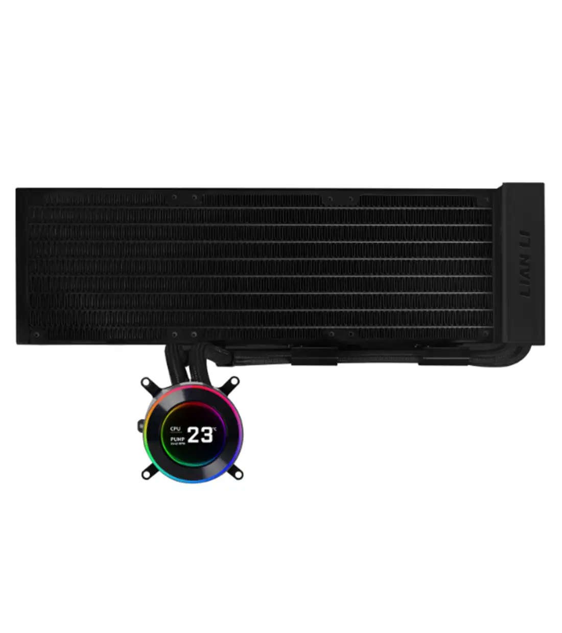 فن خنک کننده مایع پردازنده لیان لی مدل Lian Li HYDROSHIFT II LCD-C 360TL Black
