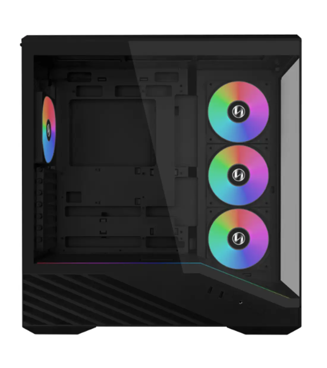 کیس گیمینگ لیان لی مدل LIAN LI Vector V100R Black