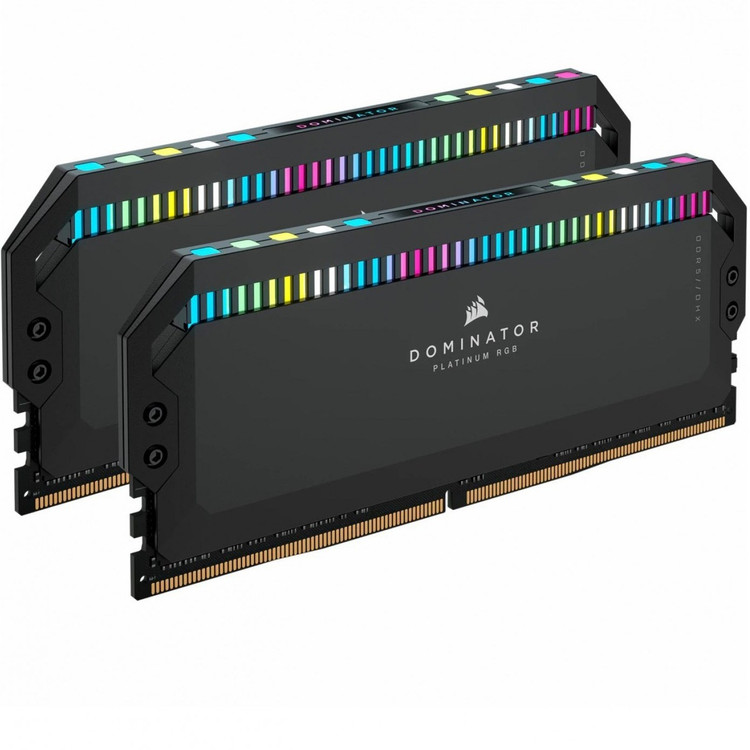رم کورسیر مدل CORSAIR DOMINATOR Platinum 64GB(32GBx2) 6400MHz Black CL32