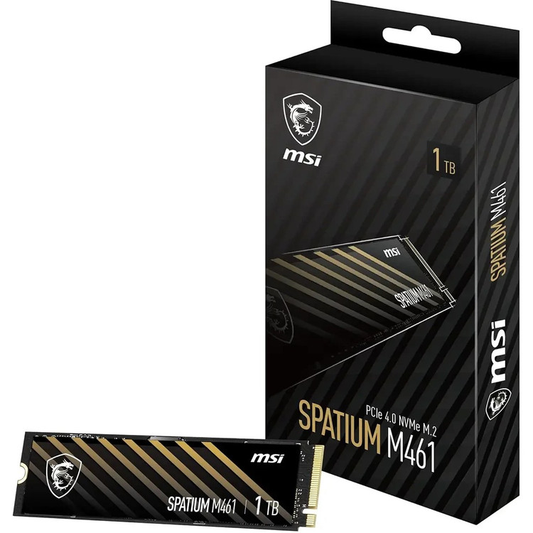 اس اس دی ام اس آی مدل MSI SPATIUM M461 1TB M.2 SSD