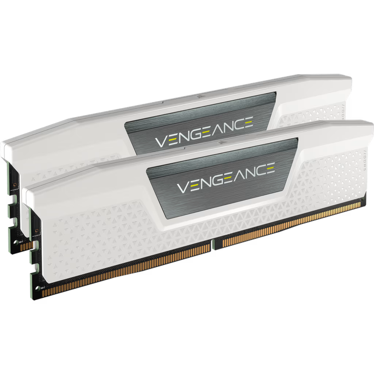 رم کورسیر مدل CORSAIR VENGEANCE 32GB(16GBx2) 6400MHz LPX CL36 White