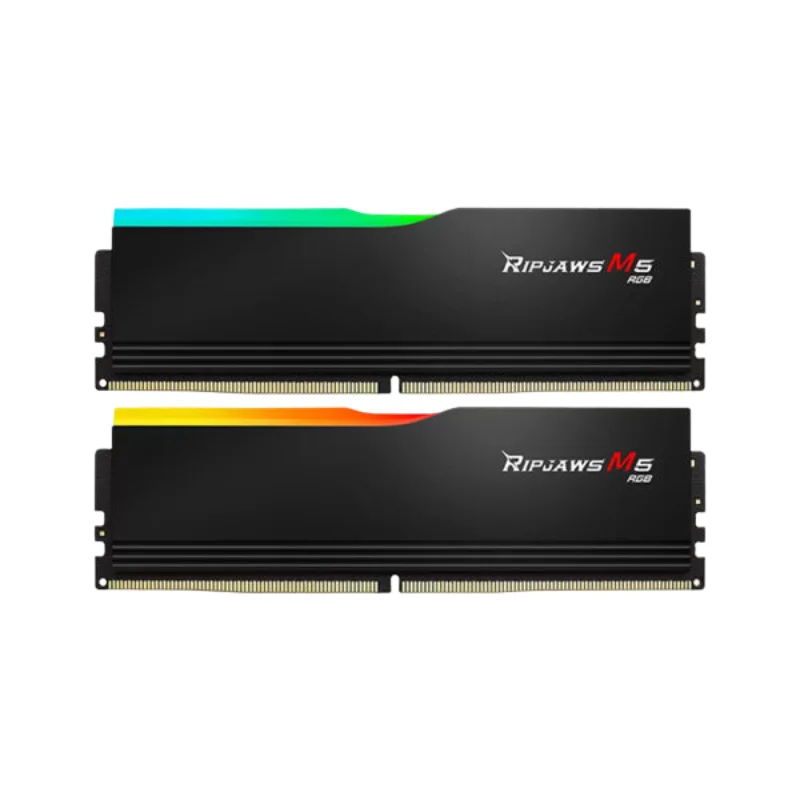 رم جی اسکیل مدل G.SKILL RIPJAWS M5 RGB 32GB (DUAL) 5200Mhz CL40 BLACK