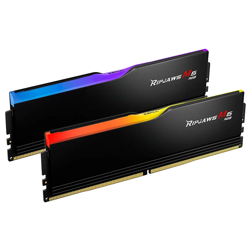 رم جی اسکیل مدل G.SKILL RIPJAWS M5 RGB 32GB (DUAL) 5200Mhz CL40 BLACK