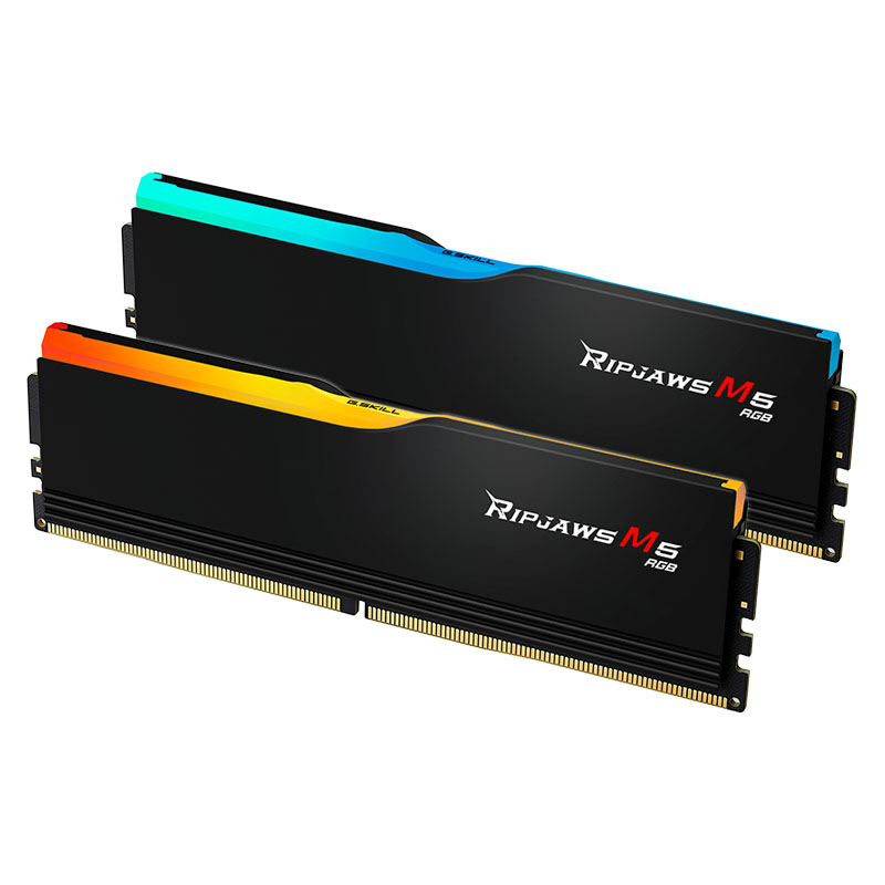 رم جی اسکیل مدل G.SKILL RIPJAWS M5 RGB 32GB (DUAL) 5200Mhz CL40 BLACK