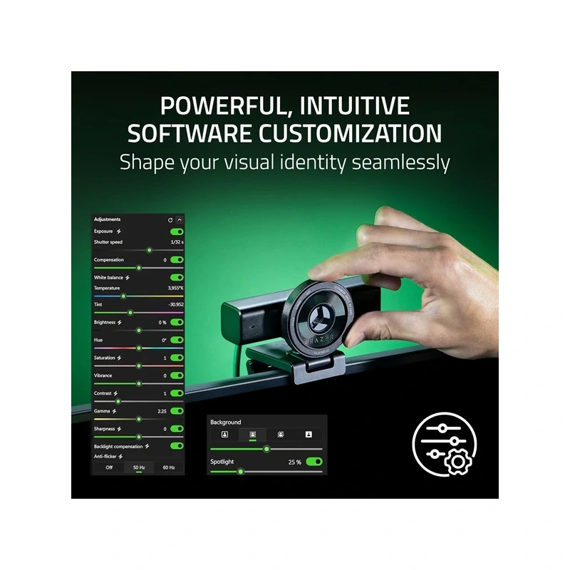 وبکم ریزر مدل Razer Kiyo V2