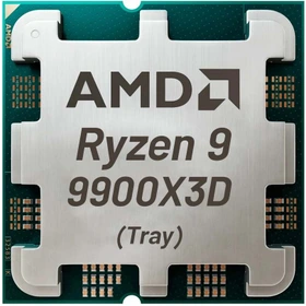 پردازنده مرکزی ای ام دی مدل AMD Ryzen 9 9900X3D Tray
