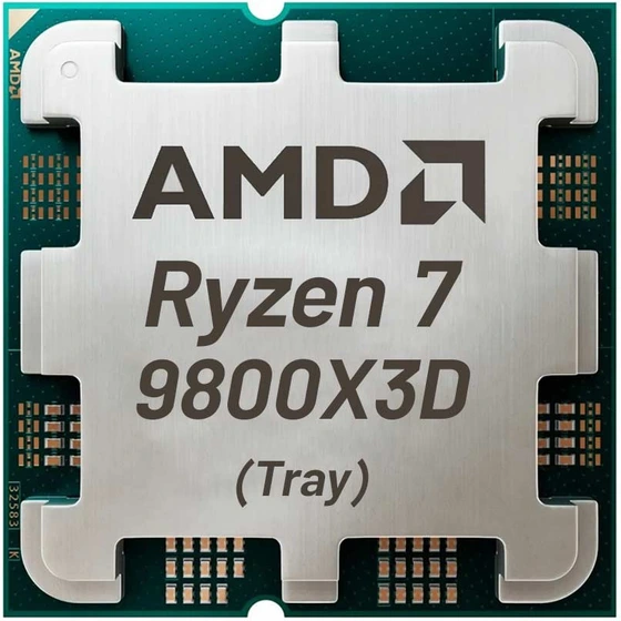 پردازنده مرکزی ای ام دی مدل AMD Ryzen 7 9800X3D Tray