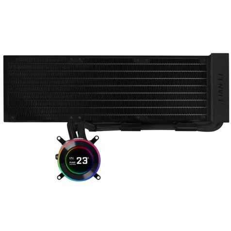 فن خنک کننده مایع پردازنده لیان لی مدل Lian Li HYDROSHIFT II LCD-C 360CL Black