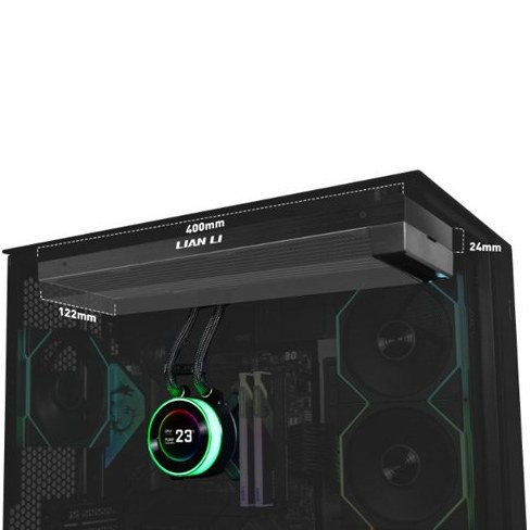 فن خنک کننده مایع پردازنده لیان لی مدل Lian Li HYDROSHIFT II LCD-C 360CL Black