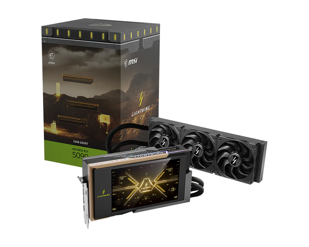 کارت گرافیک ام اس آی مدل MSI GeForce RTX 5090 32G LIGHTNING Z