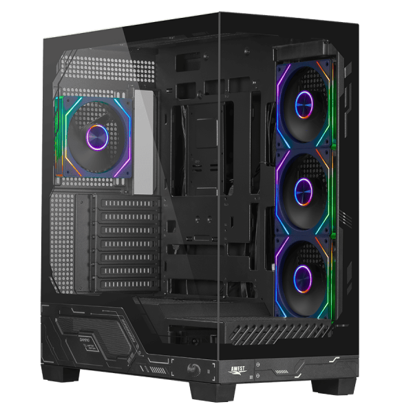 کیس گیمینگ اوست مدل Awest AQ8 MB