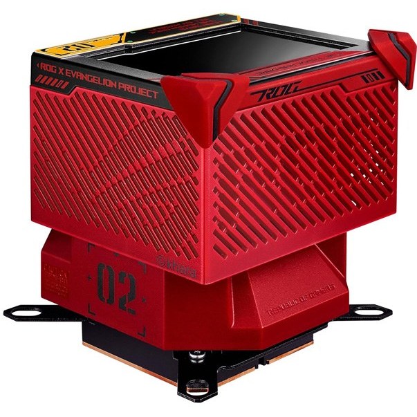 فن خنک کننده پردزنده مایع ایسوس مدل ASUS ROG STRIX RYUJIN III 360 EVA-02 Edition