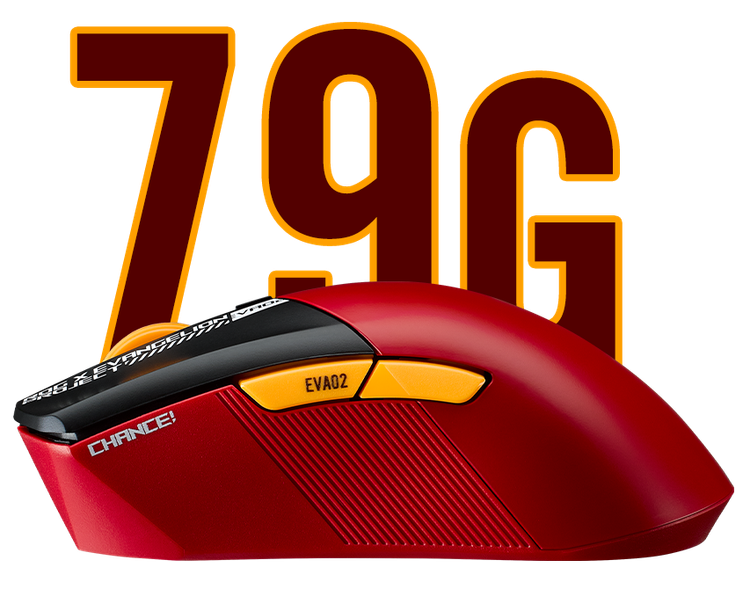 موس ایسوس مدل ASUS ROG STRIX Gladius III Wireless AimPoint EVA-02 Edition