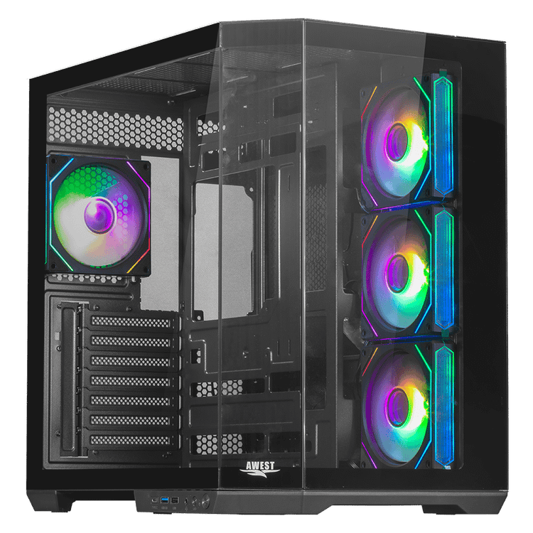 کیس گیمینگ اوست مدل Awest AQ14 MB Plus